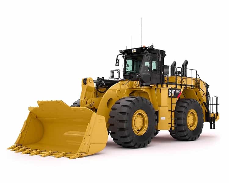 Cargador frontal 950 GC operando en obra de construcción
