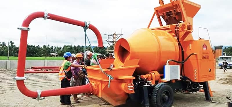 Mantenimiento sencillo de la bomba de concreto