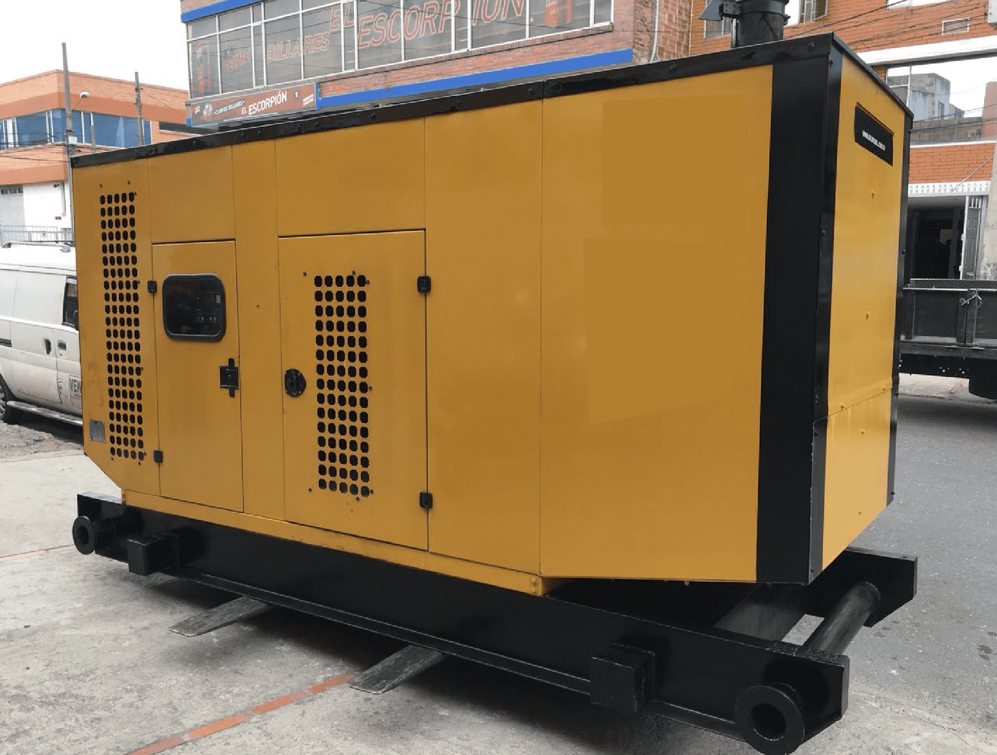 Motor diesel de planta eléctrica