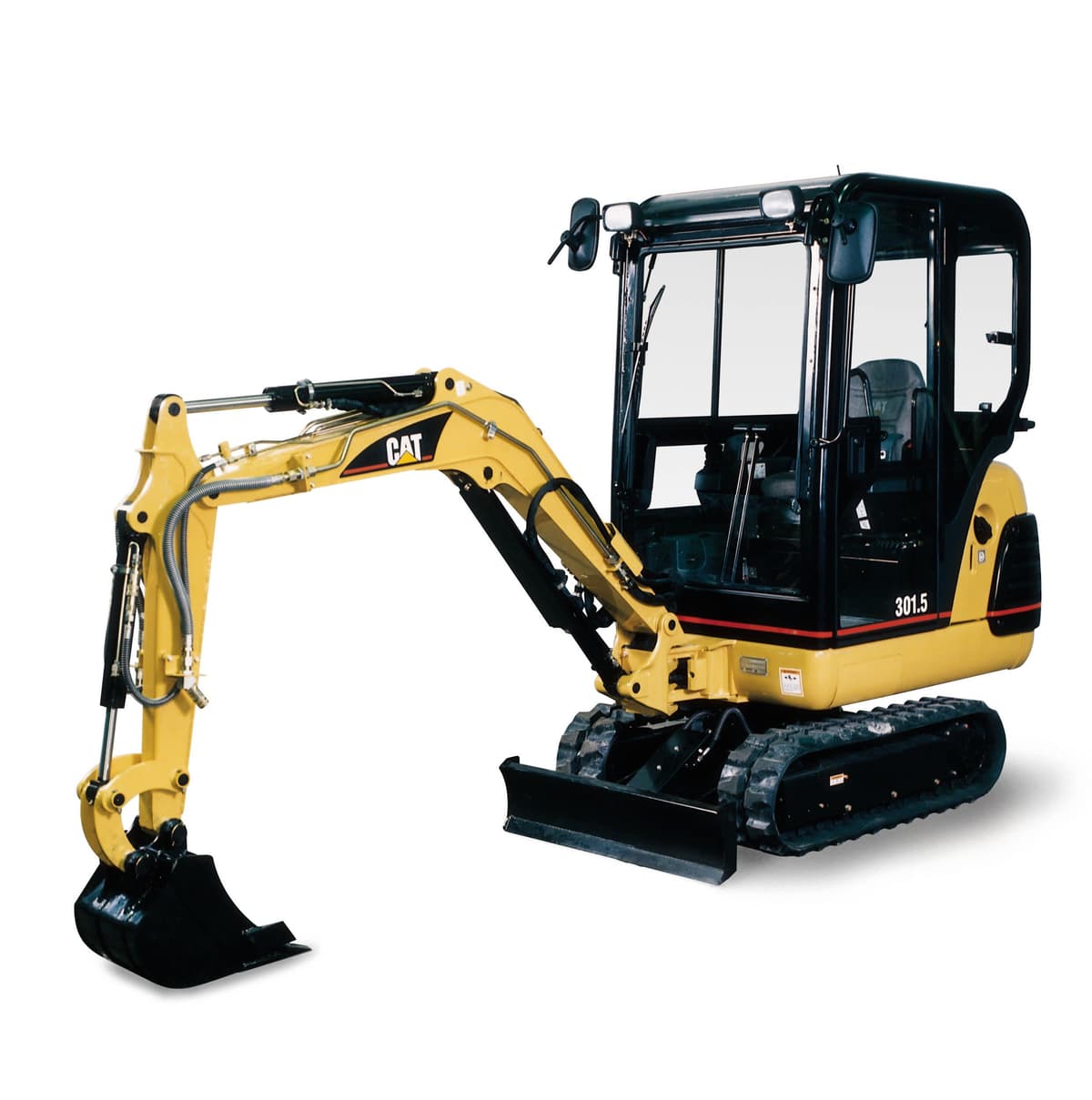Tecnología hidráulica miniexcavadora